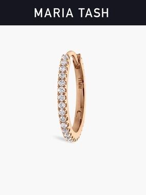 Maria Tash Diamond Eternity Hoop Earring